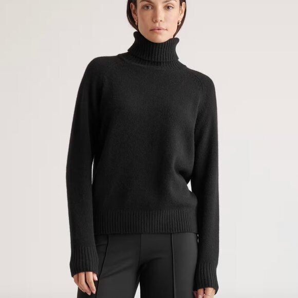Quince 100% Yak Wool Turtleneck Sweater, L - Picture 1 of 11